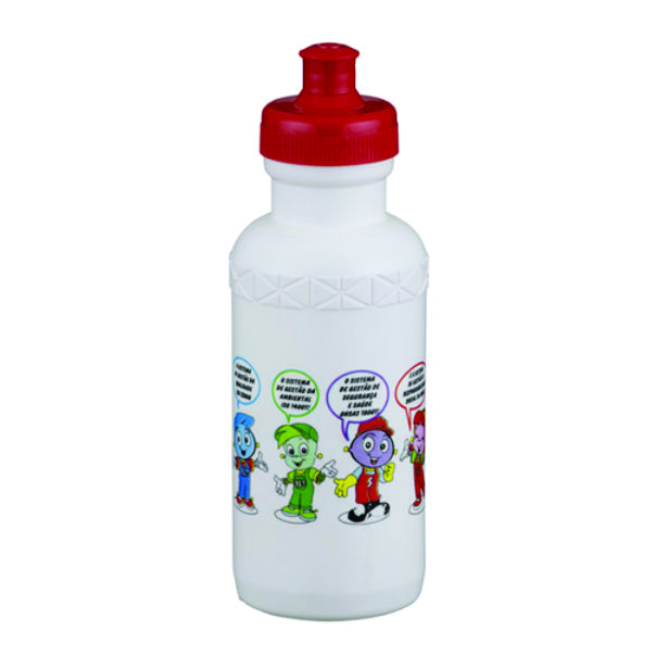 Squeeze plástico personalizada para empresas 500 ml