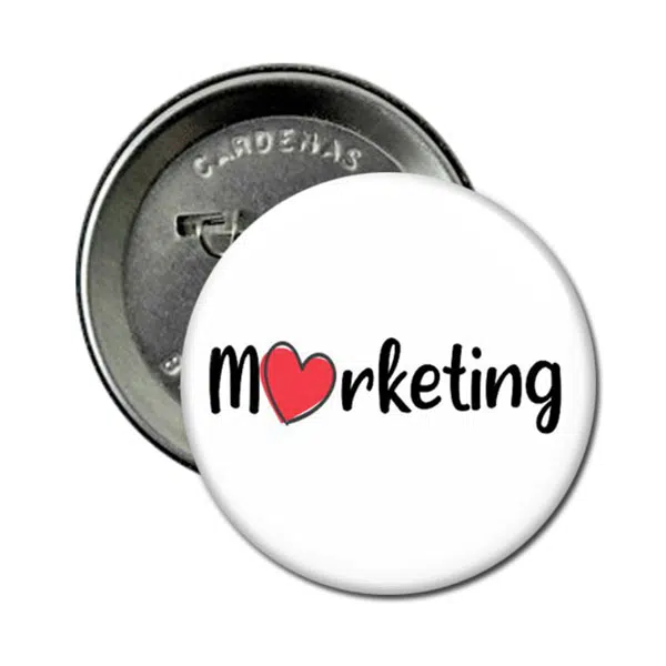 Botton Personalizado Dia do Profissional de Marketing