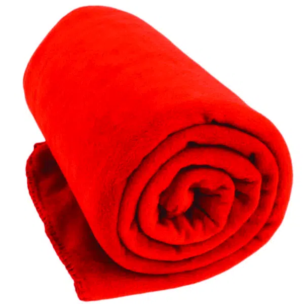 Cobertor Com Mangas Vermelho