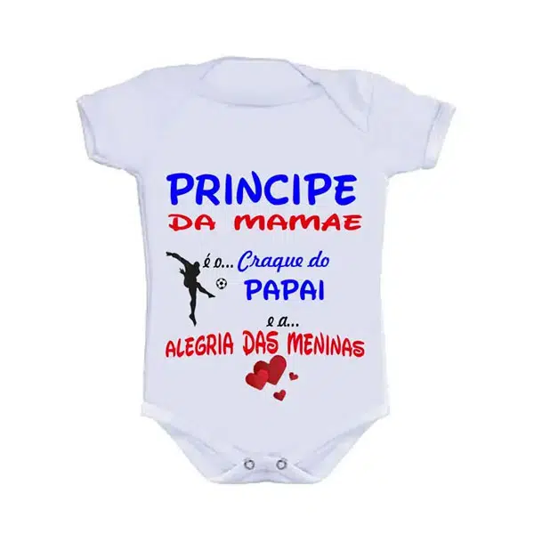 Body Bebê Divertido Personalizado Avulso