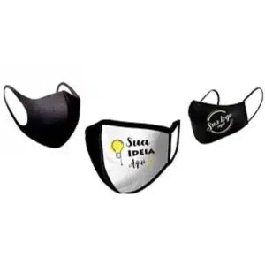 Kit Proteção Máscaras Personalizadas