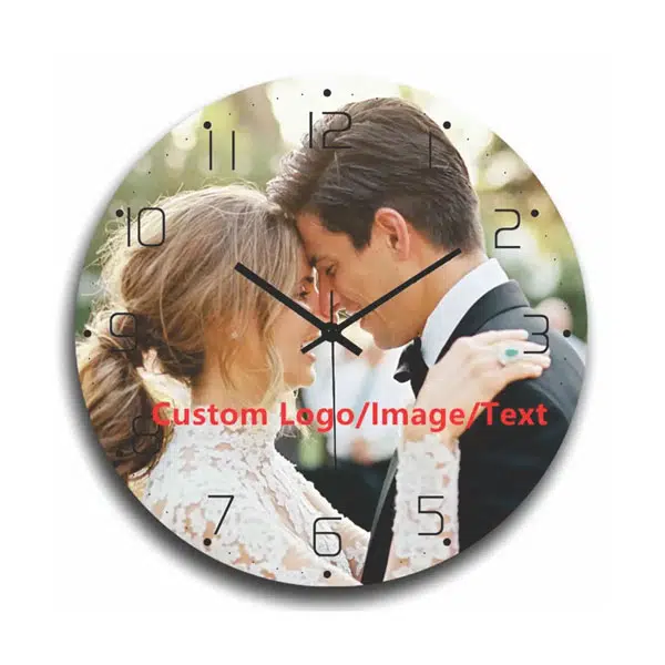 Relógio De Parede Personalizado Presente De Casamento