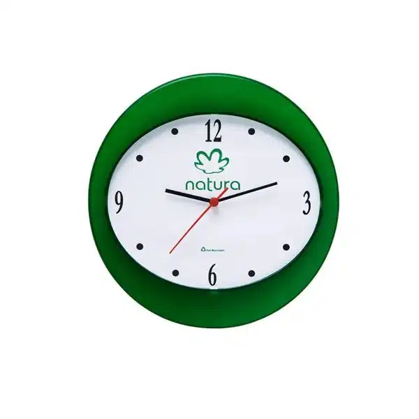 Relógio de Parede Oval Personalizado
