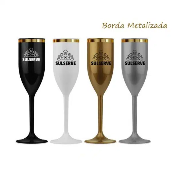 Taças de Champagne Personalizadas