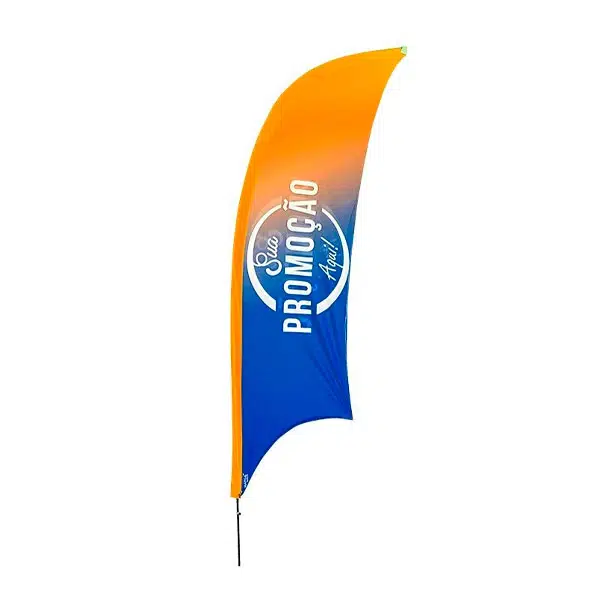 Wind Banner Personalizado Uso em Ambientes Internos