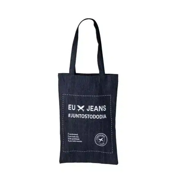 Ecobag De Jeans Bordada