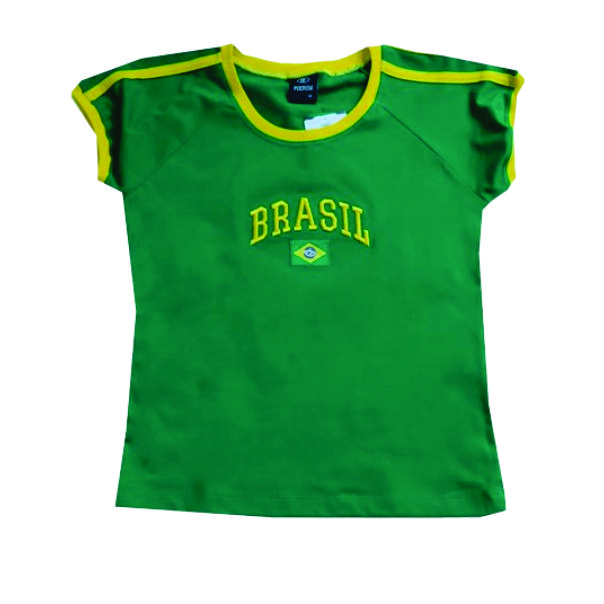 Baby Look Brasil Personalizada