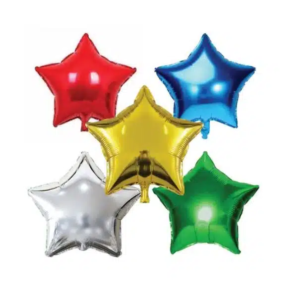 Balão Metalizado Estrela Personalizado