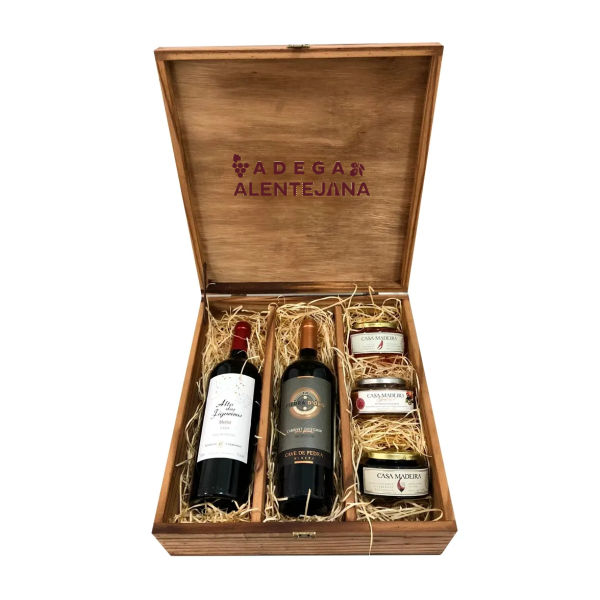 Caixa de Madeira para Vinho Personalizada