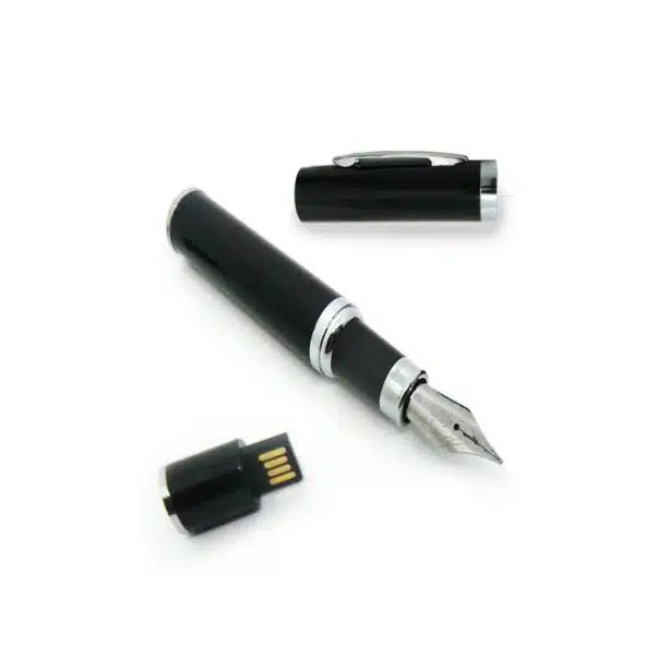 Caneta Pen Drive Personalizada Tinteiro