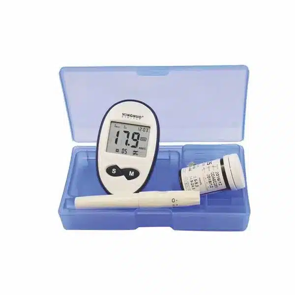 Kit De Teste De Saúde De Açúcar No Sangue Glicômetro Portátil