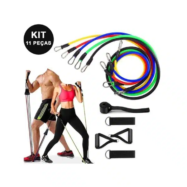 Kit Fitness Treino em Casa Personalizado
