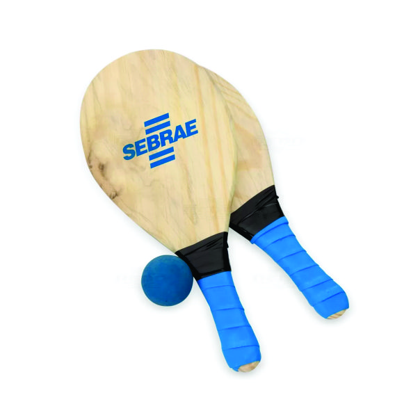 Bolinhas Beach Tennis com raquete Personalizadas