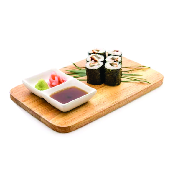 Tábua de Sushi em Bambu Personalizada
