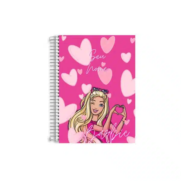 Porta Caderno Barbie Personalizado